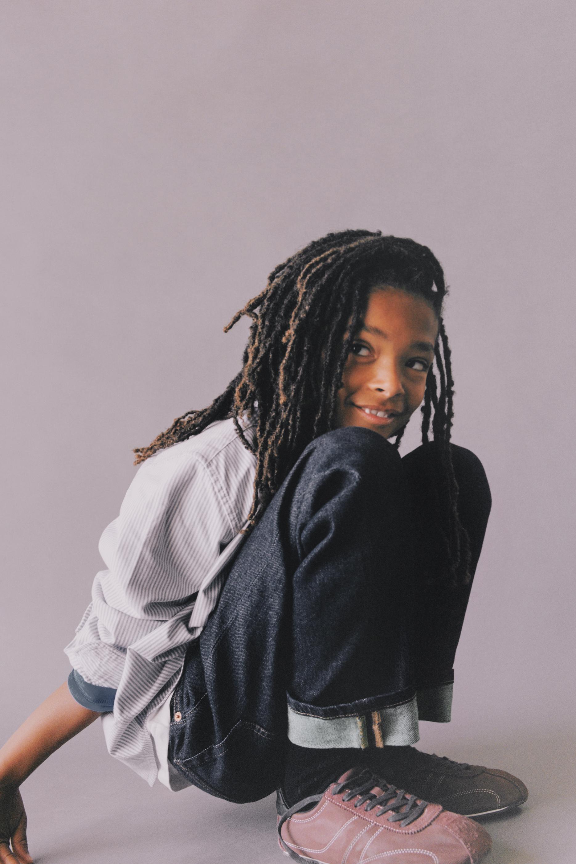 STRAIGHT LEG JEANS — Indigo