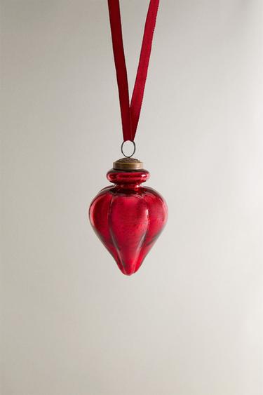 WEIHNACHTSBAUMSCHMUCK ROTER TROPFEN - Rot von Zara - Bild 0
