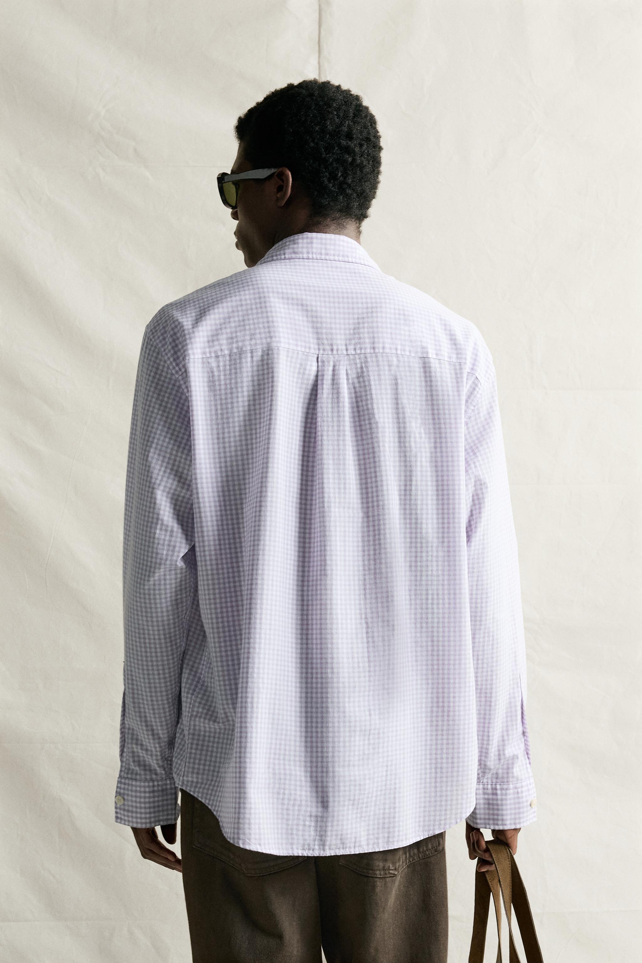 REGULAR FIT PLAID SHIRT