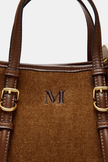 MINI SAC SHOPPER - Marron de Zara - Image 11