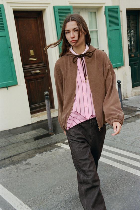 HOODIE BOMBER JACKET