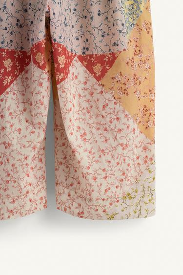 LIMITED EDITION PATCHWORK JUMPSUIT - Multicoloured by Zara - Image 8