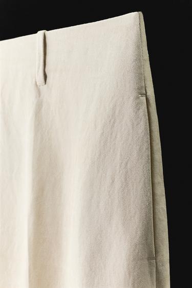 ZW COLLECTION STRAIGHT TROUSERS - Sand by Zara - Image 10