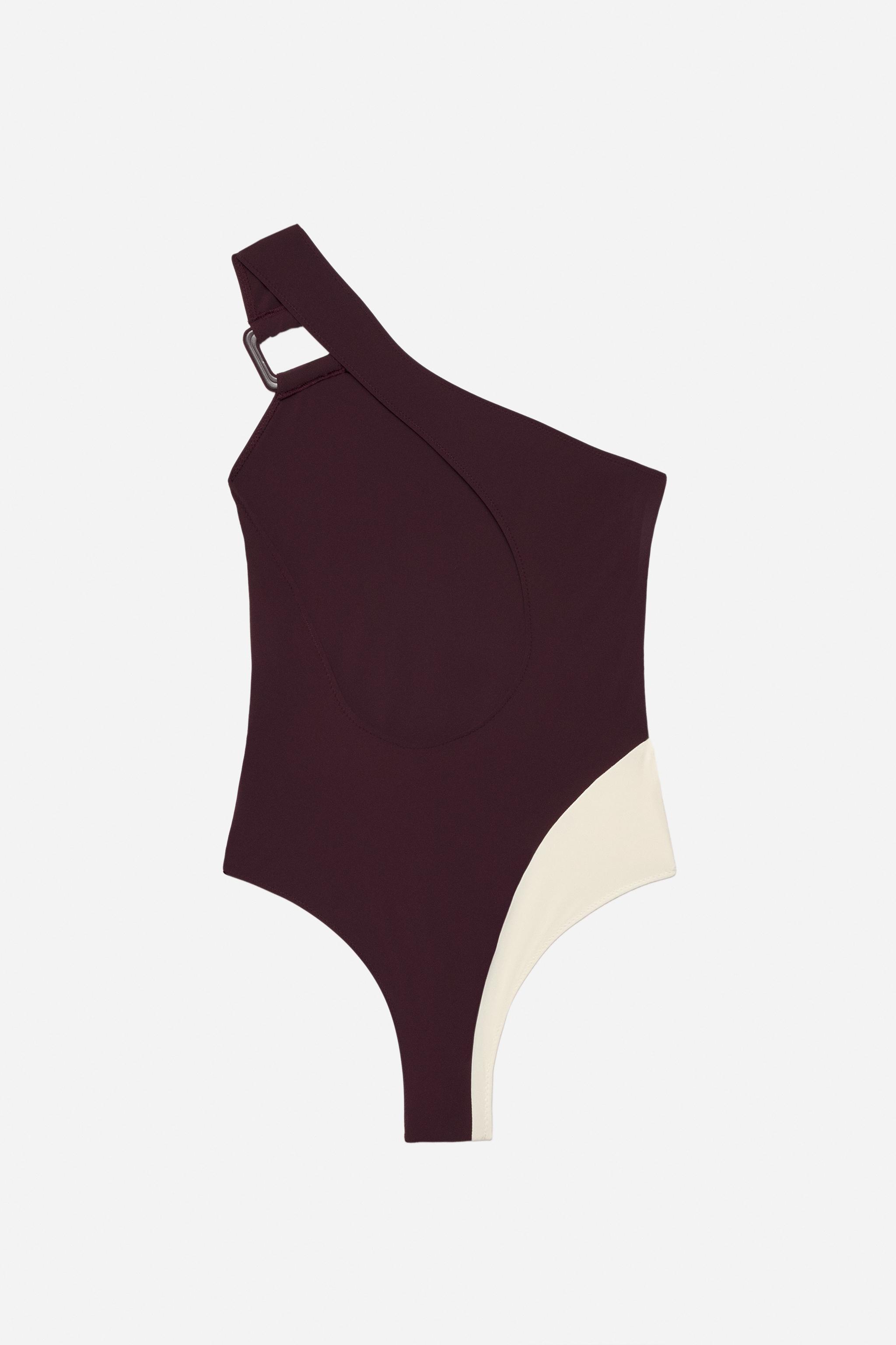 ASYMMETRIC RING SWIMSUIT - THE ITEM ZARA WOMAN