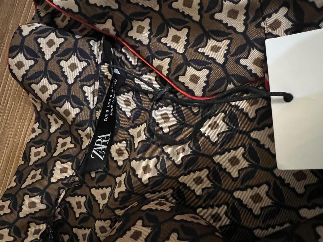 PRINTED SHIRT WITH PIPING - Image 3