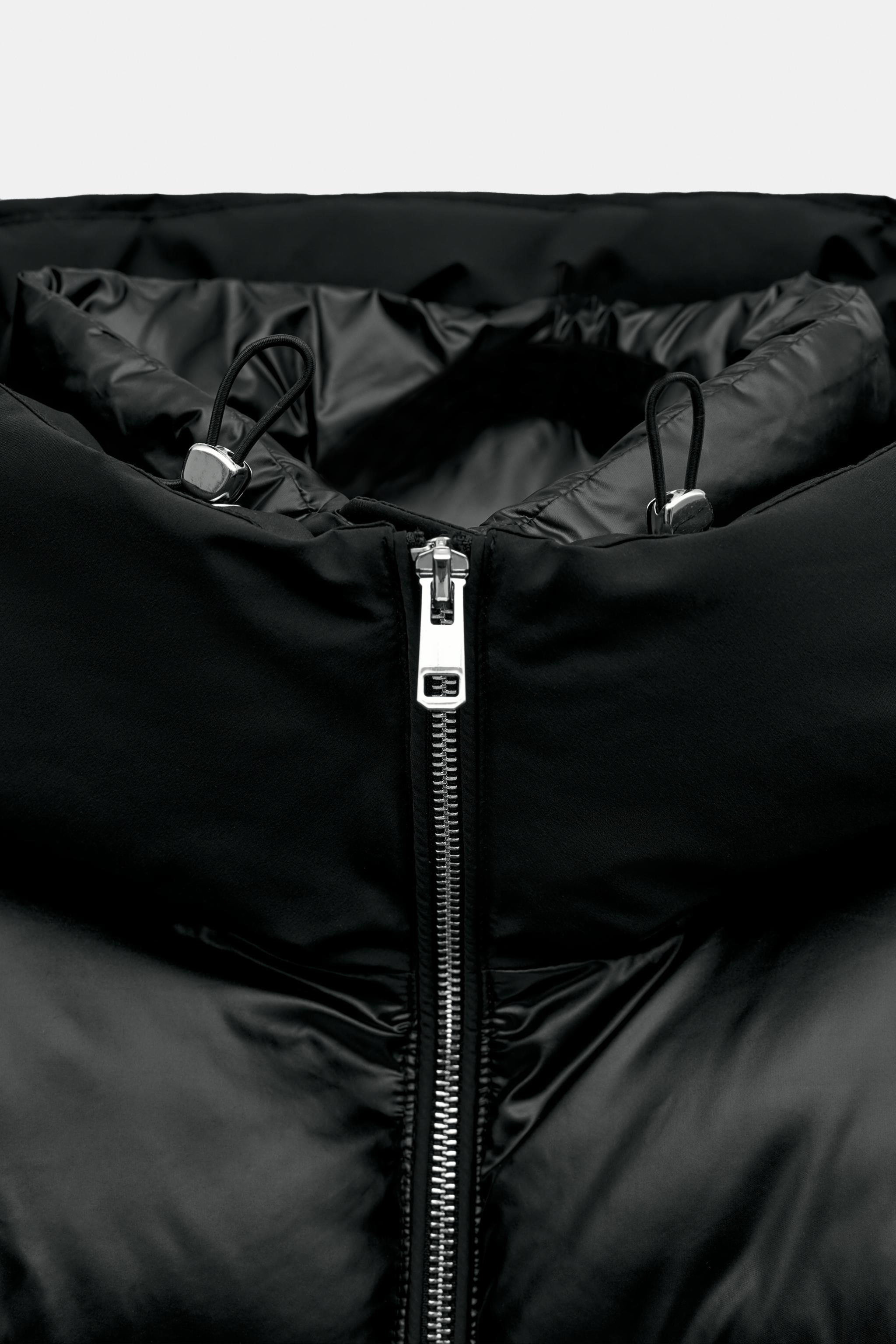 ANORAK MATELASSÉ À CAPUCHE DÉPERLANT