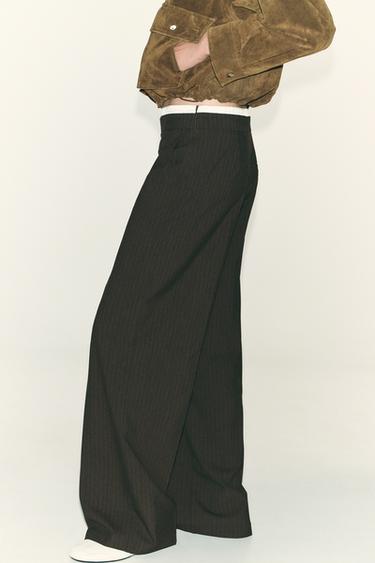 STRAIGHT-LEG TROUSERS WITH DOUBLE WAIST - 178 by Zara - Image 5