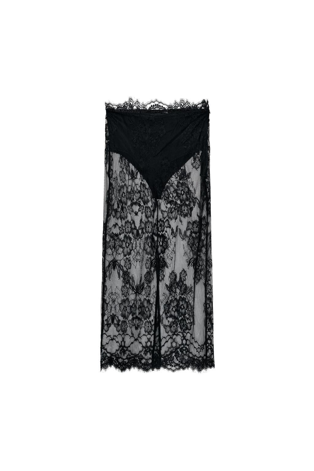 LACE MIDI SKIRT - image 3