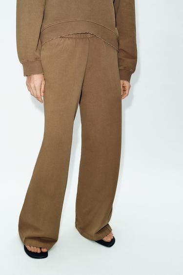 PANTALONS ANXOS AMB EFECTE RENTAT - Talp de Zara