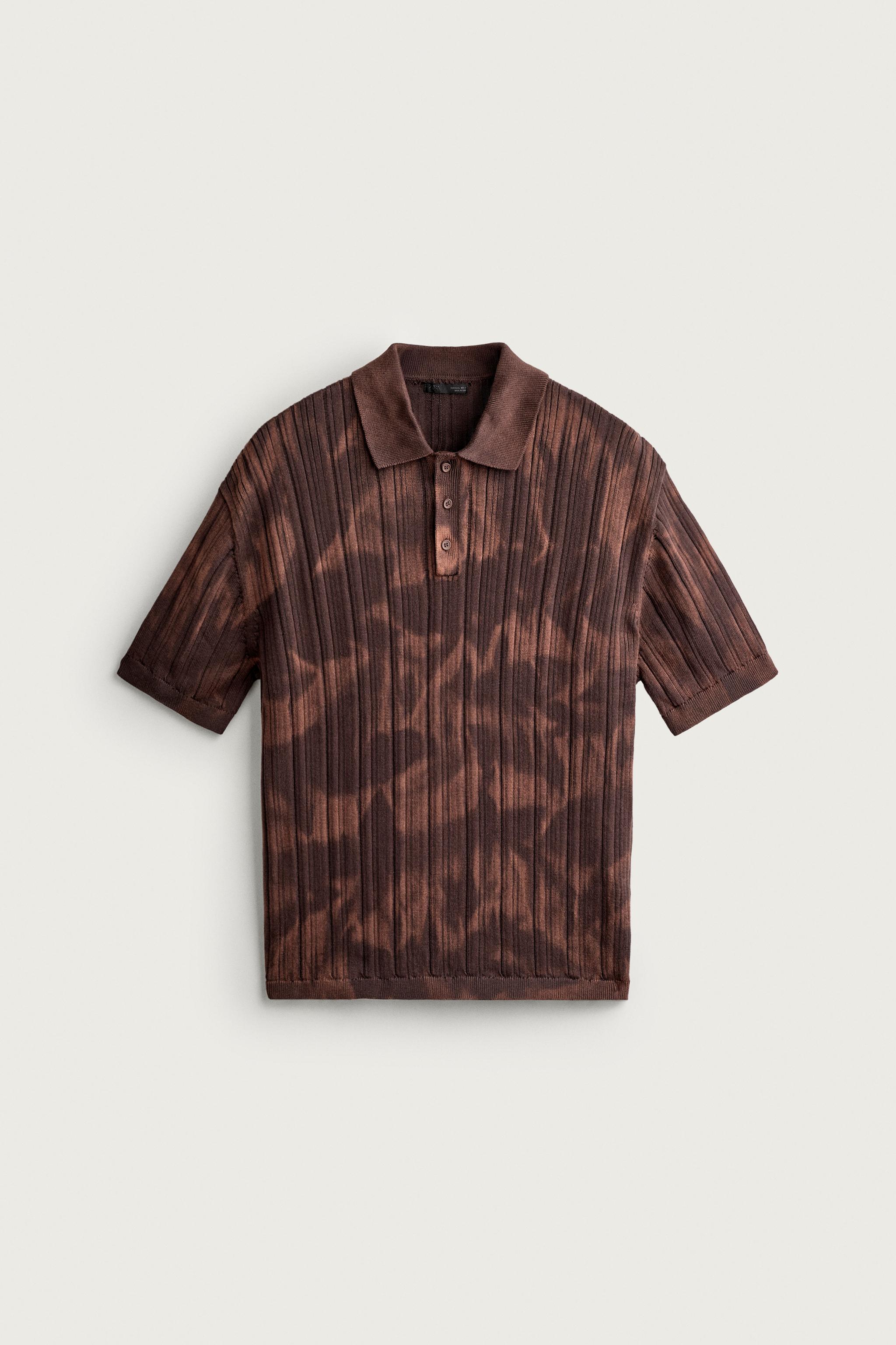 POLO REGULAR FIT DÉLAVÉ ACID WASH