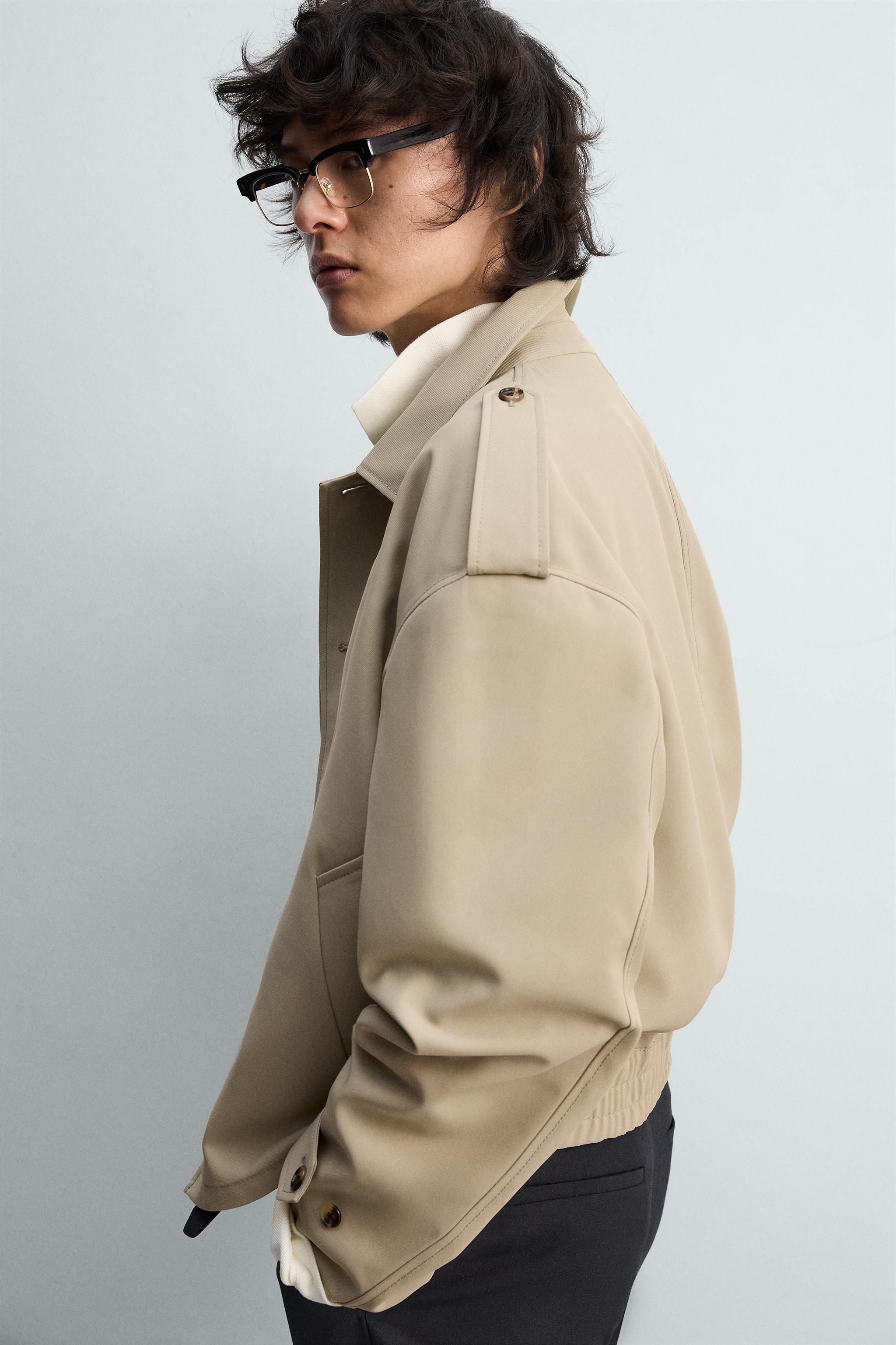 CROPPED FIT JACKET WITH LOOPS