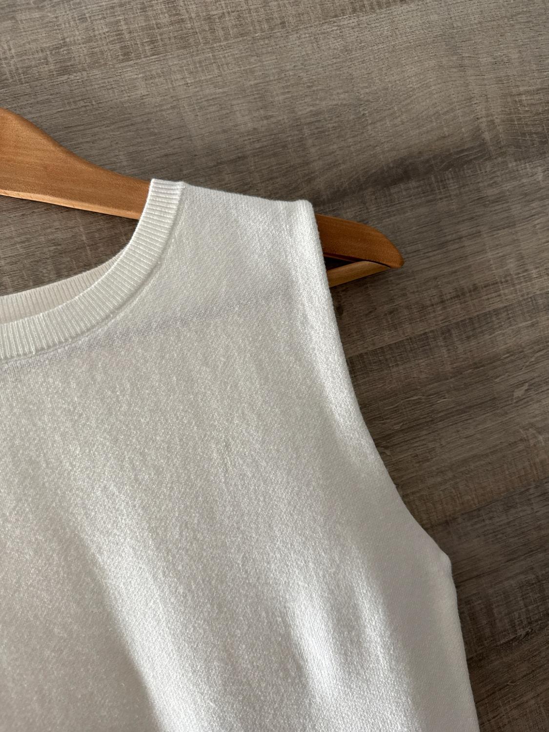 PLAIN KNIT MINI DRESS - Image 2