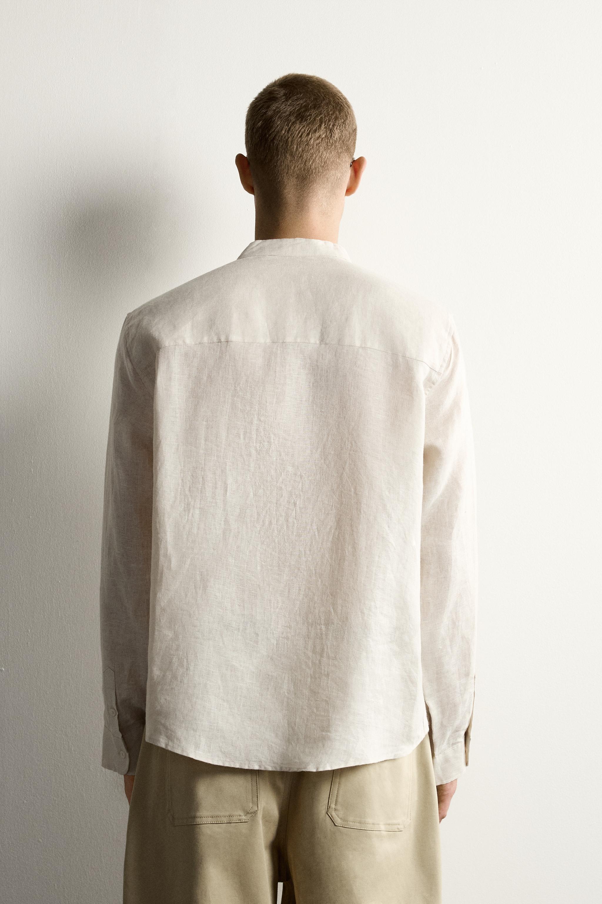 100% LINEN RELAXED FIT SHIRT
