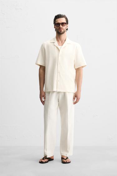 CAMISA ESTRUCTURA - Crudo de Zara - Imagen 0