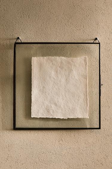 Zara PICTURE FRAME WITH BLACK RIM - Black