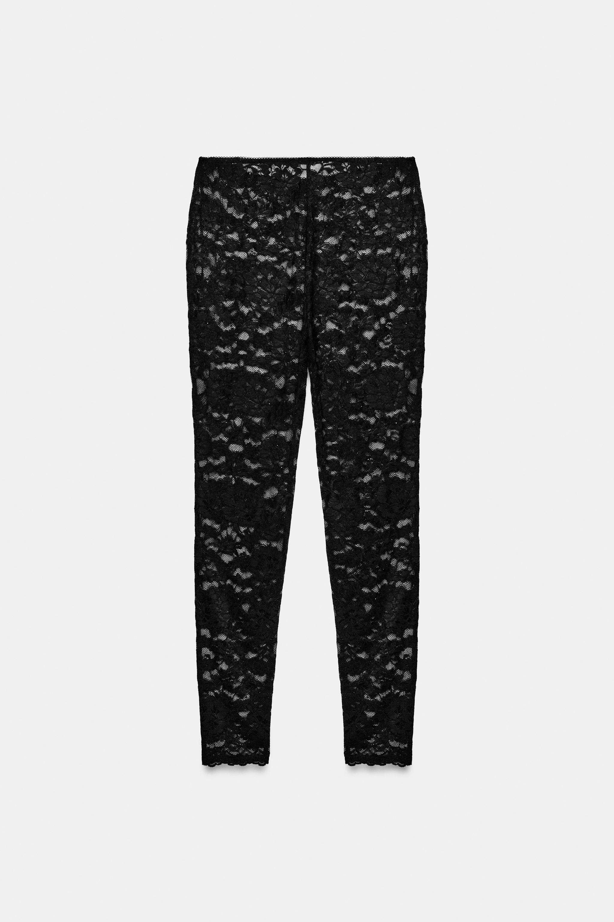 LEGGINGS EN DENTELLE