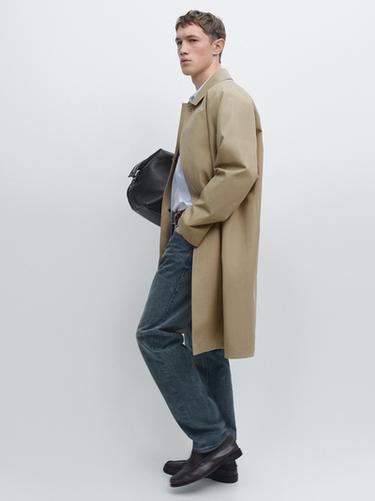 Trench léger en coton - Beige de Zara