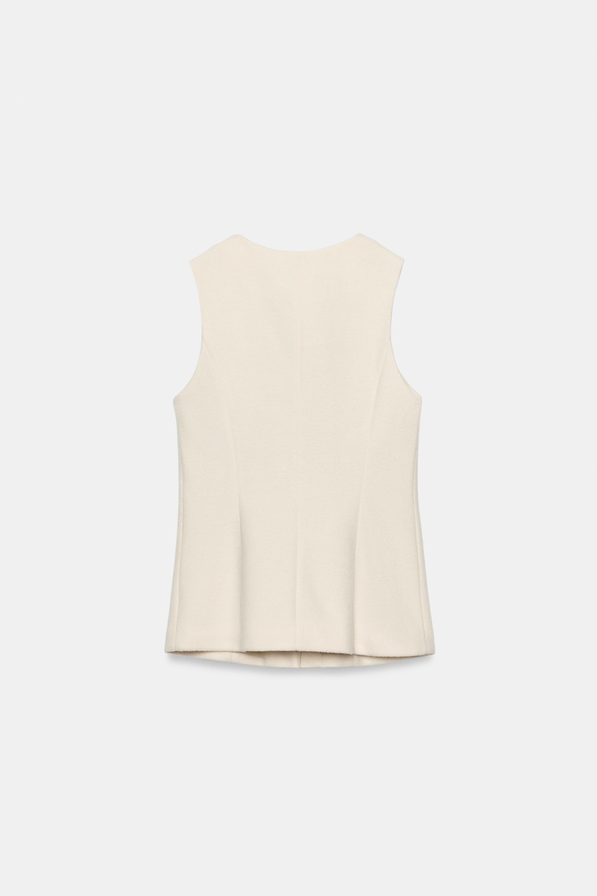 WOOL BLEND VEST