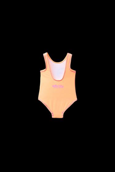 2-6 AÑOS/ BAÑADOR HELLO KITTY © SANRIO - Naranja de Zara