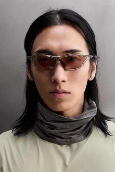 CUBRE CUELLO MEZCLA LANA - Gris antracita de Zara