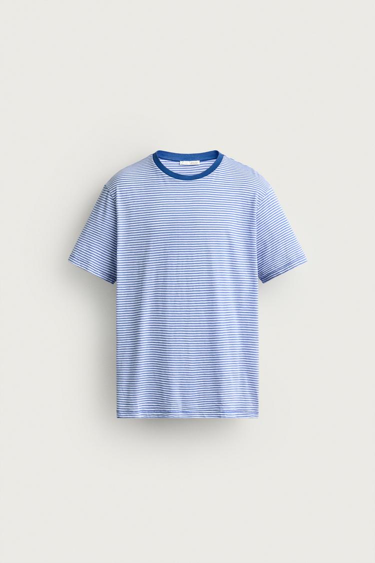 STRIPED REGULAR FIT T-SHIRT
