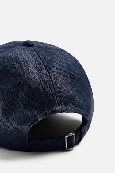 COMBINATION EMBROIDERY CAP - Navy blue by Zara - Image 3
