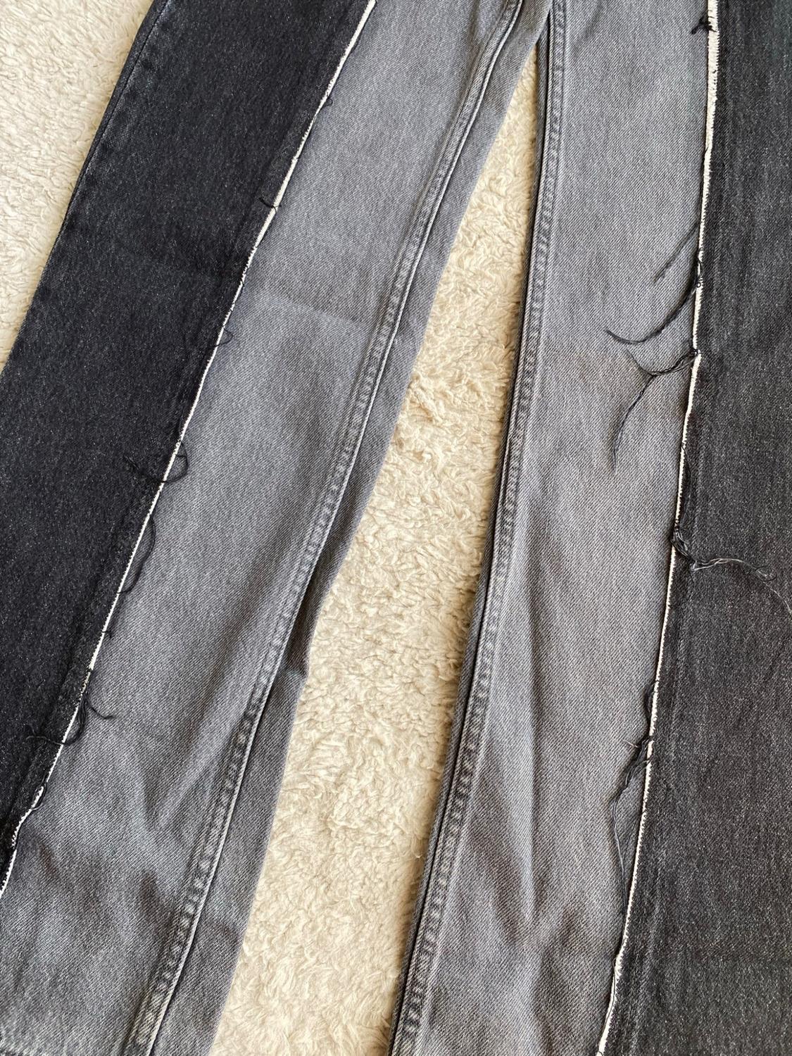 Z1975 WIDE-LEG HIGH-WAIST COMBINED JEANS - Image 2