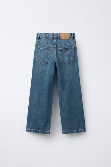 WIDE-LEG JEANS - Indigo by Zara - Image 1