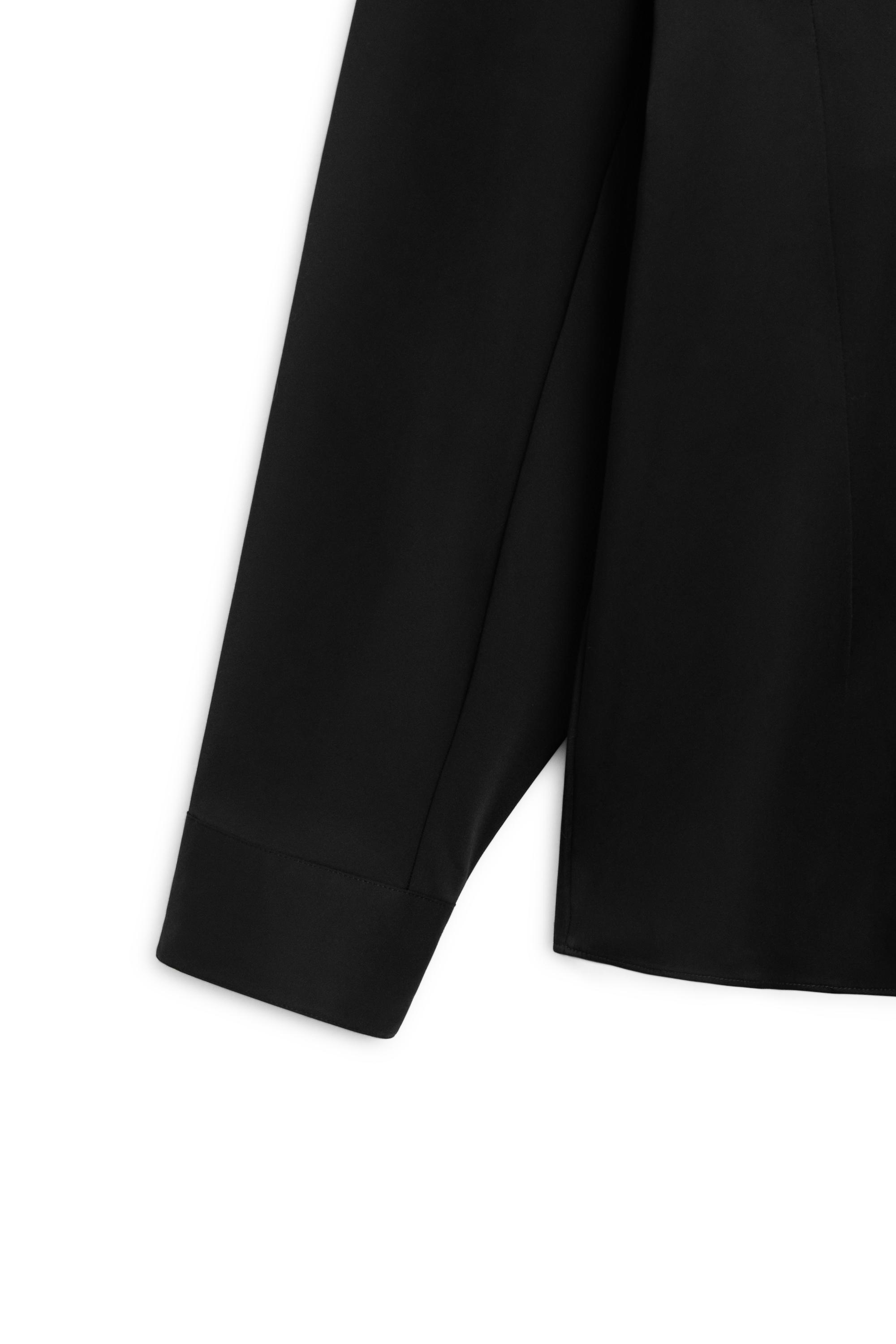 Poplin tuxedo-style collar shirt - LIMITED EDITION