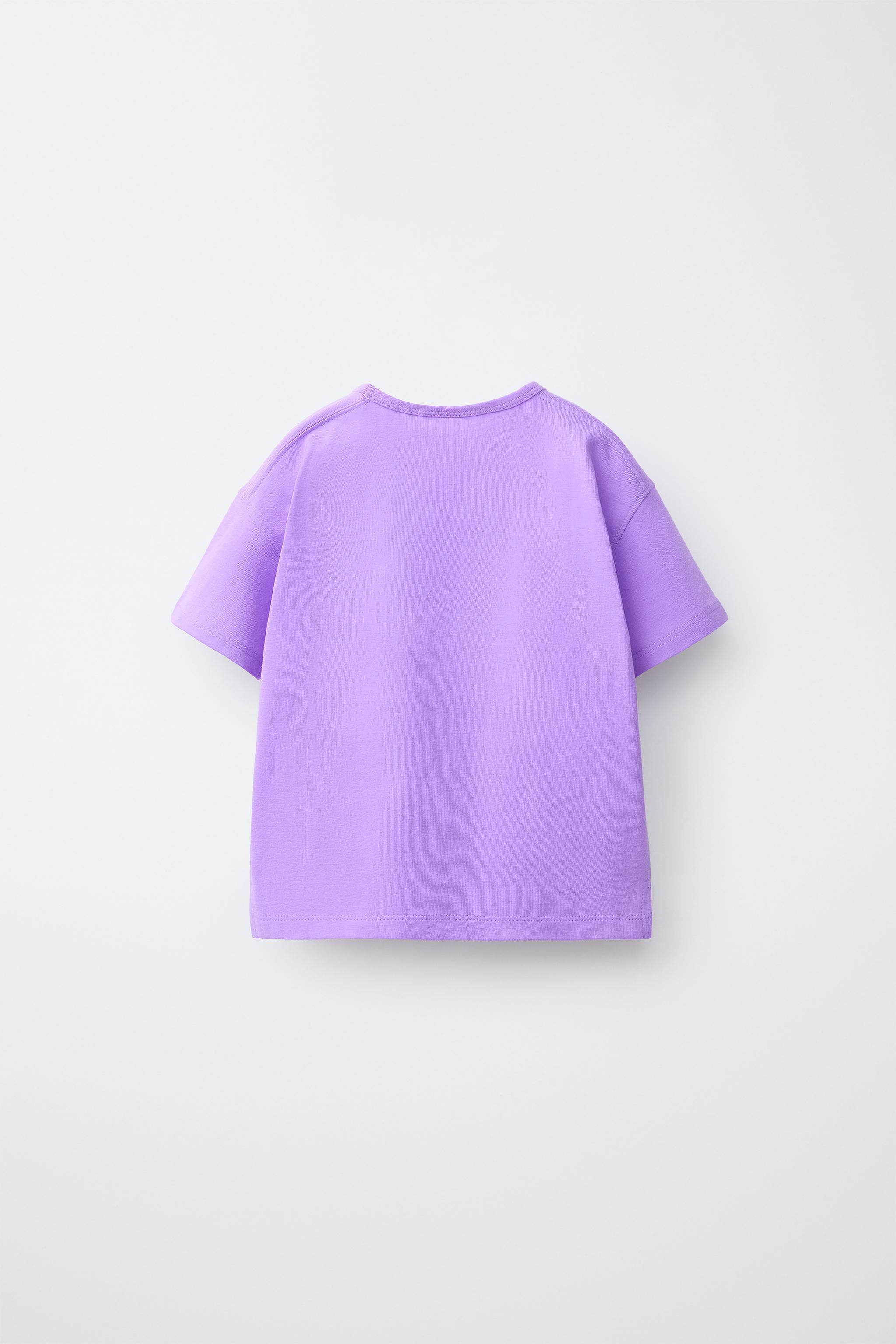PLAIN T-SHIRT — Mauve