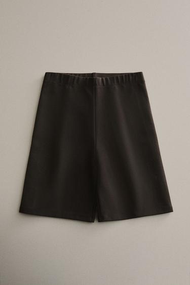 SHORT SPORTS LEGGINGS - Brown by Zara - Image 5