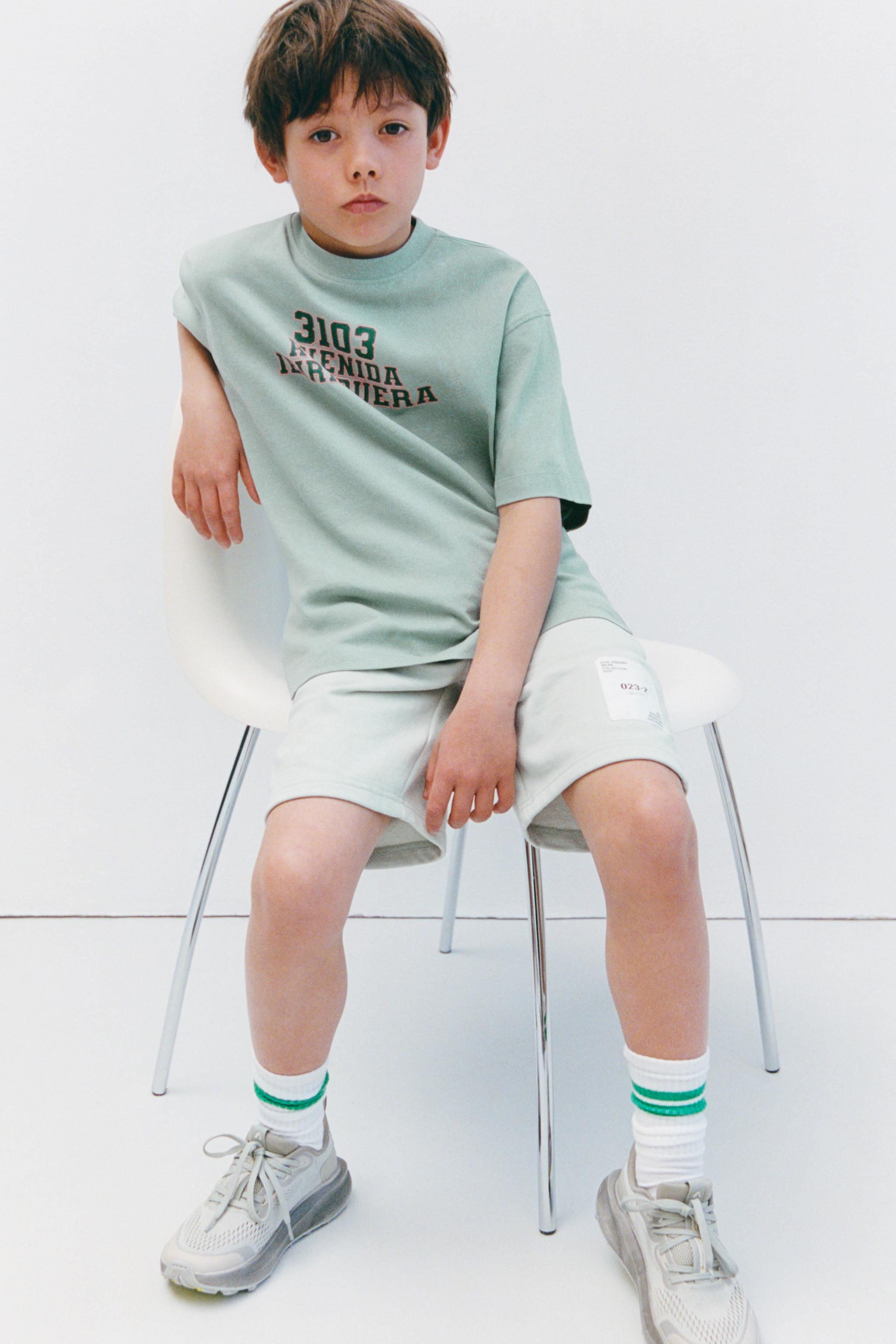 スポーティTシャツ - グリーン/ブルー | ZARA Japan / 日本 スポーティTシャツ - グリーン/ブルー | ZARA Japan / 日本