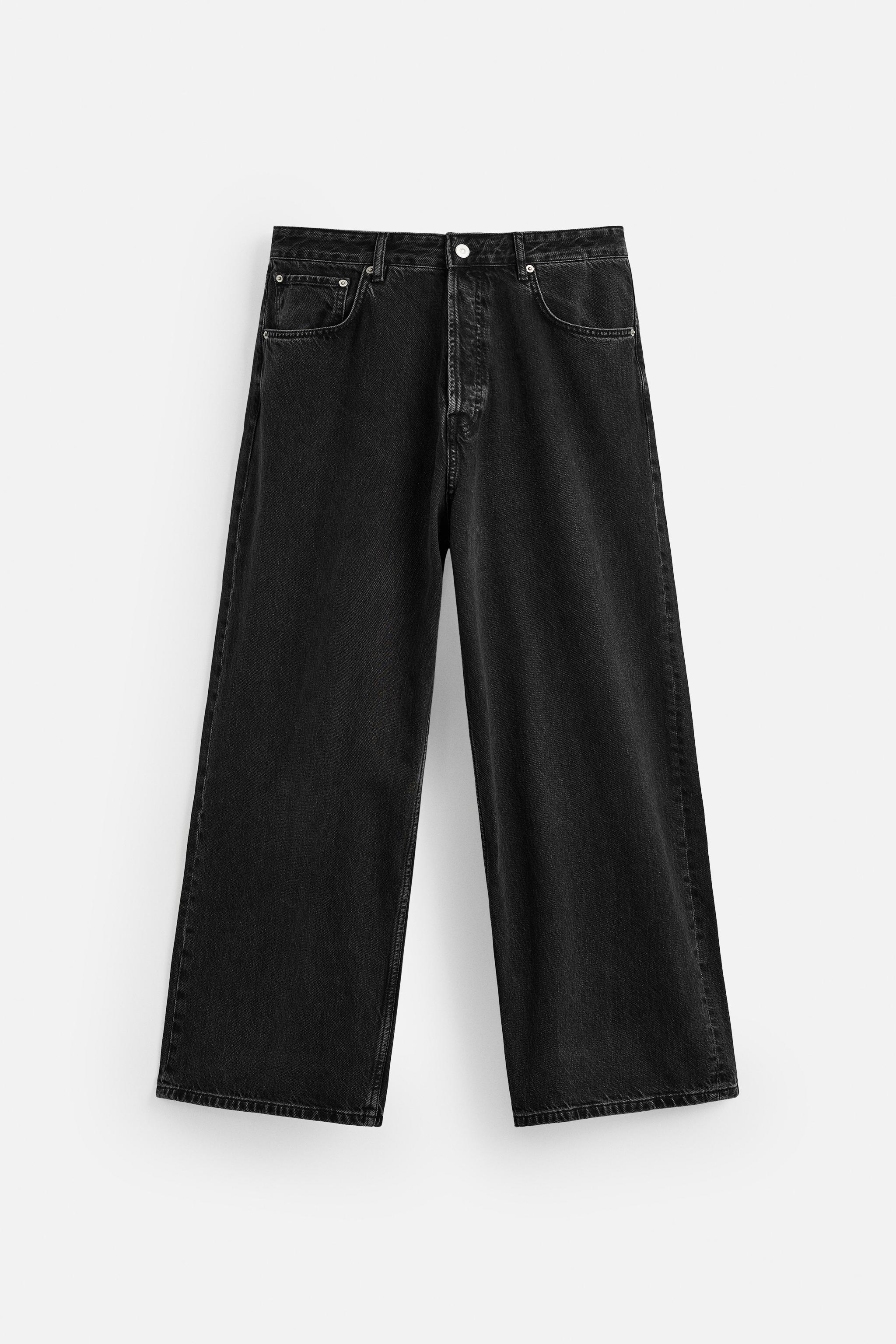 SUPER BAGGY FIT JEANS - Blue / Green | ZARA United States
