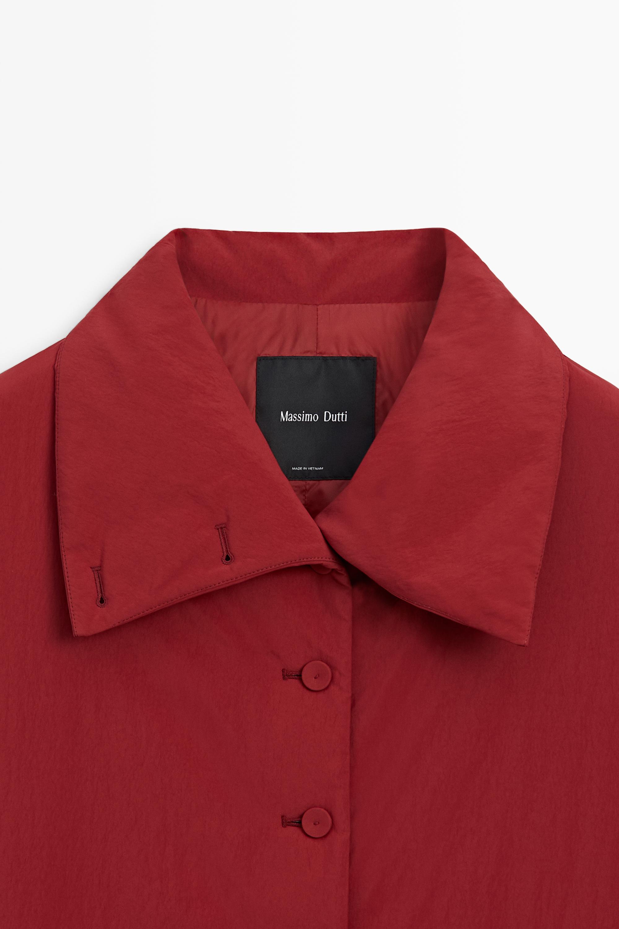 Lightweight quilted short coat