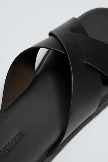 CROSSOVER SANDALS - Black by Zara - Image 5
