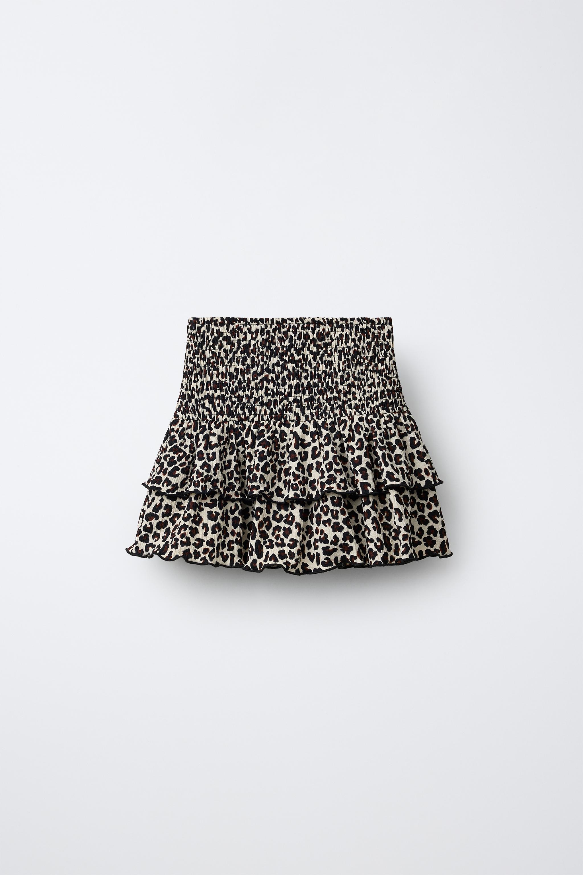 JUPE-SHORT ANIMAL PRINT