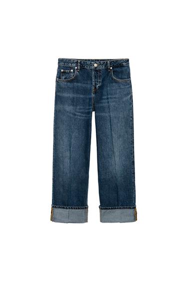 JEANS ZW COLLECTION RECTOS TIRO BAJO - Azul de Zara