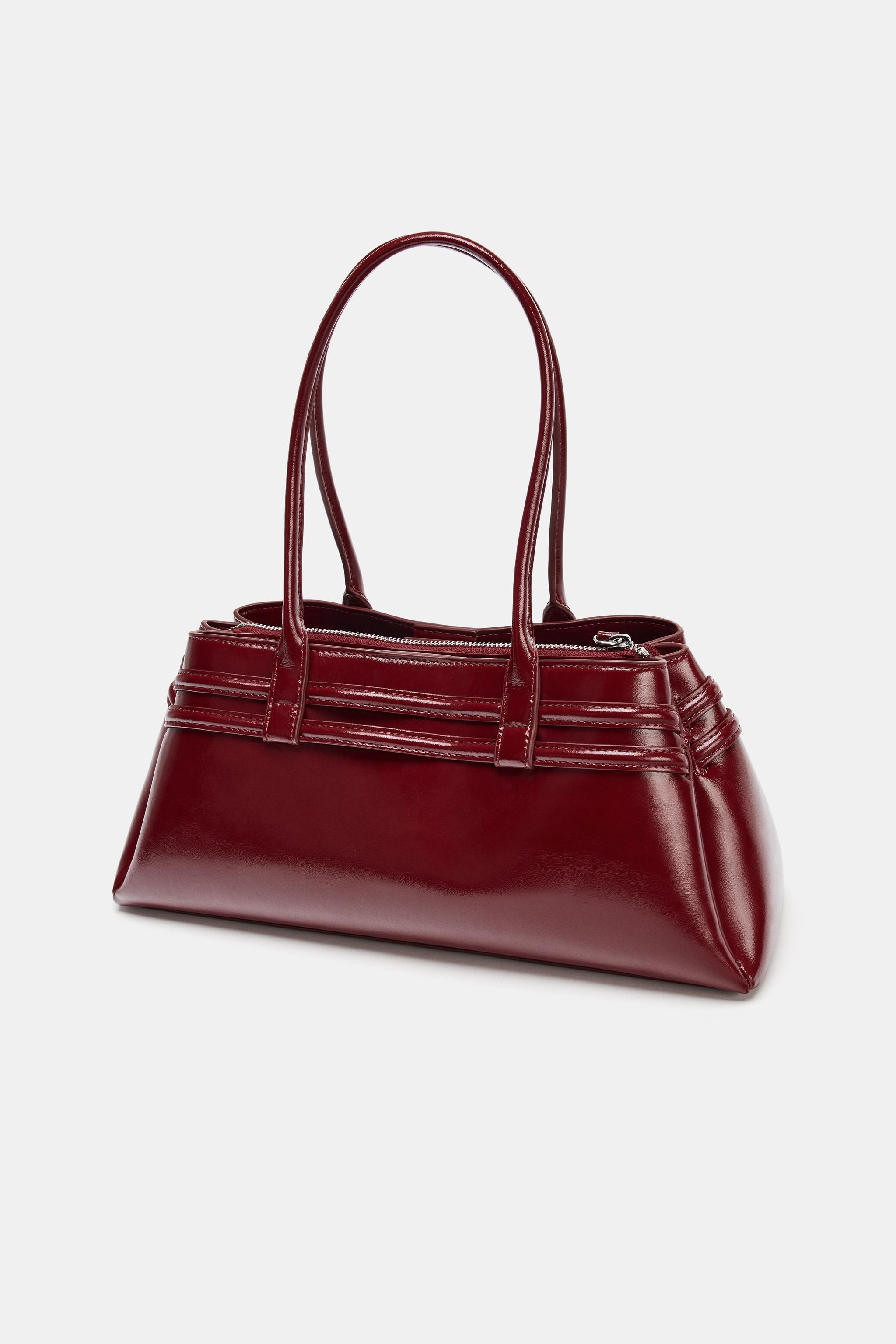 シティバックルバッグ - レッド | ZARA Japan / 日本