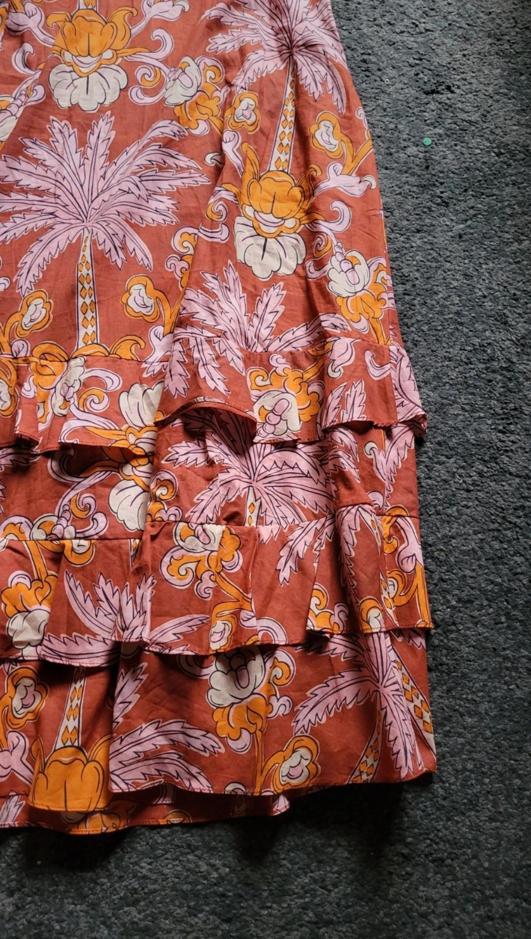 ZW COLLECTION PRINTED MIDI DRESS - Image 7