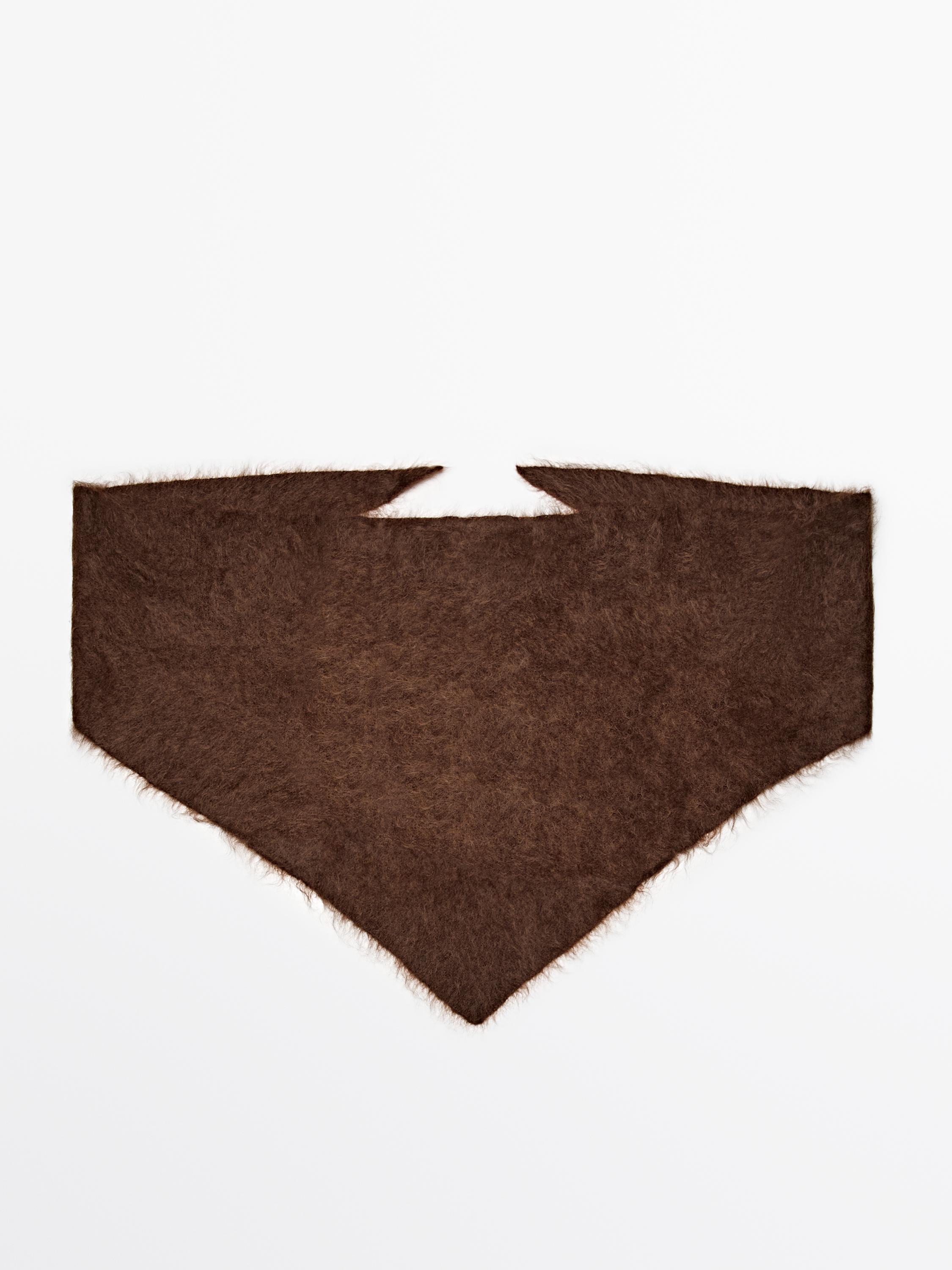 100% cashmere bandana