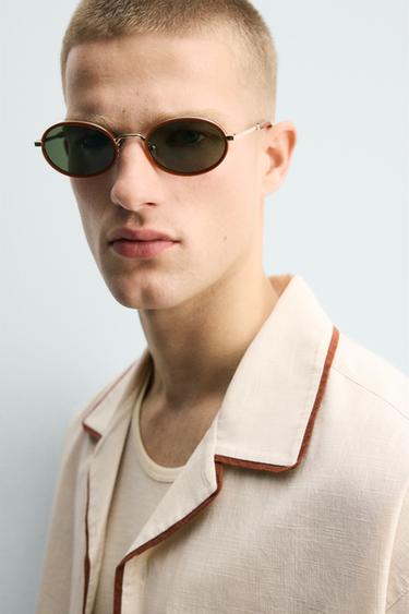CAMISA RELAXED FIT VIVES CONTRAST - Cru de Zara