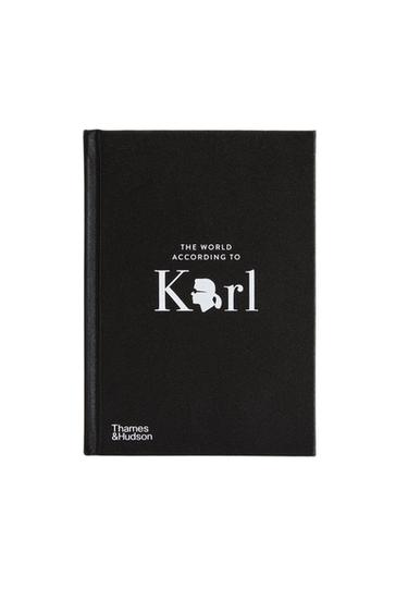 كتاب THE WORLD ACCORDING TO KARL (بالإنجليزية) - أسود الخاص بـ Zara