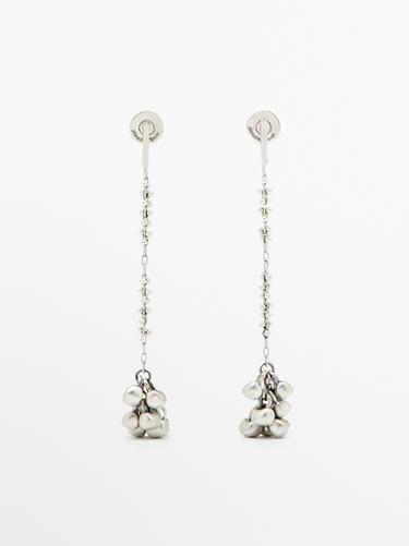 Zara Multi-piece dangle earrings - Silver