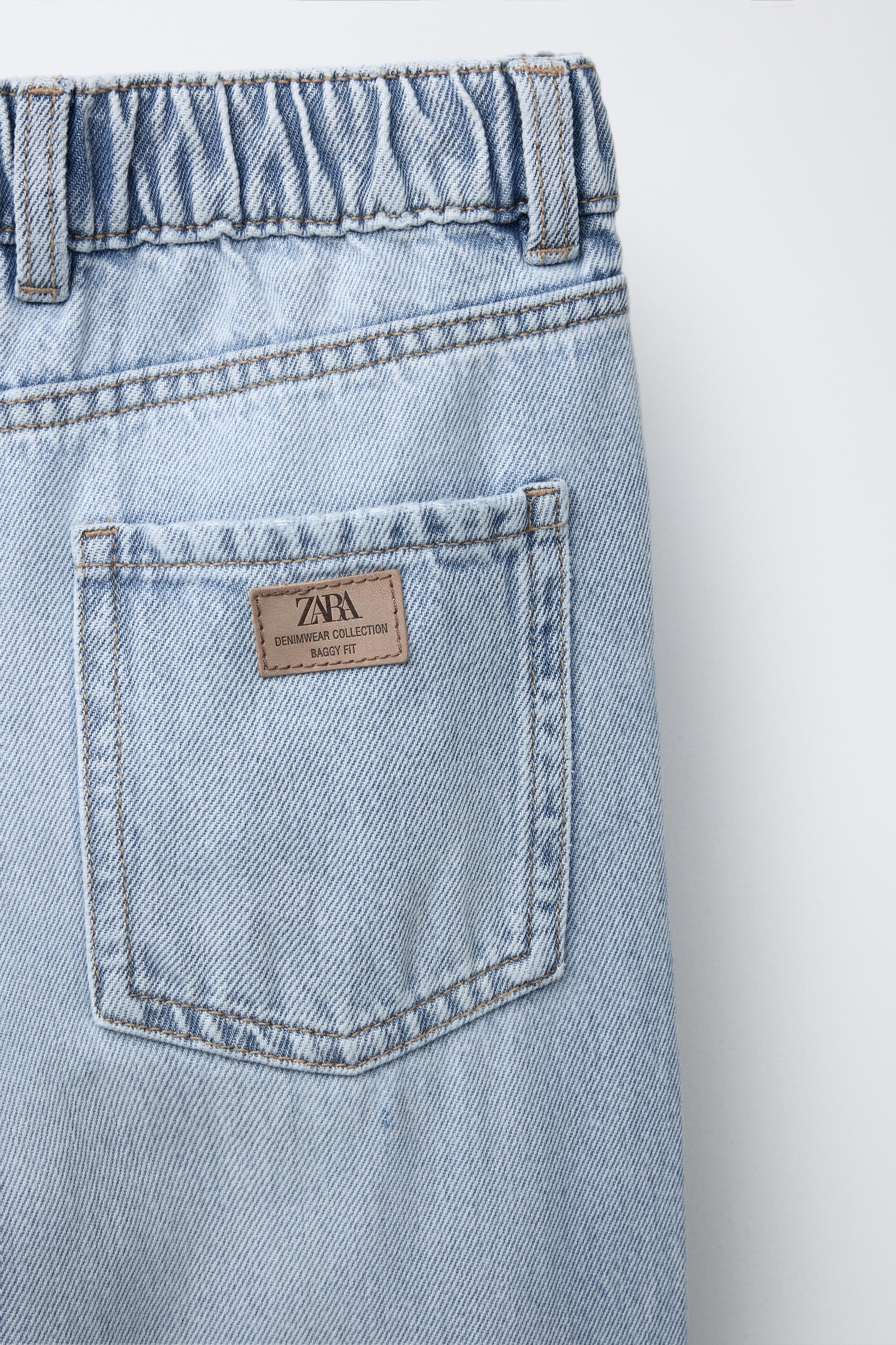 バギーフィットデニムパンツ - ブルー | ZARA Japan / 日本