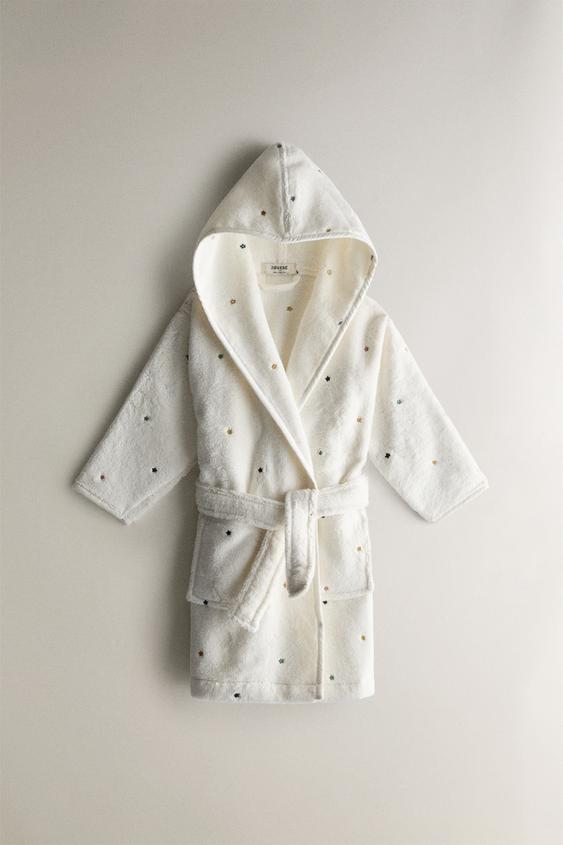 CHILDREN'S MOON BATHROBE - Oyster-white | ZARA Ireland