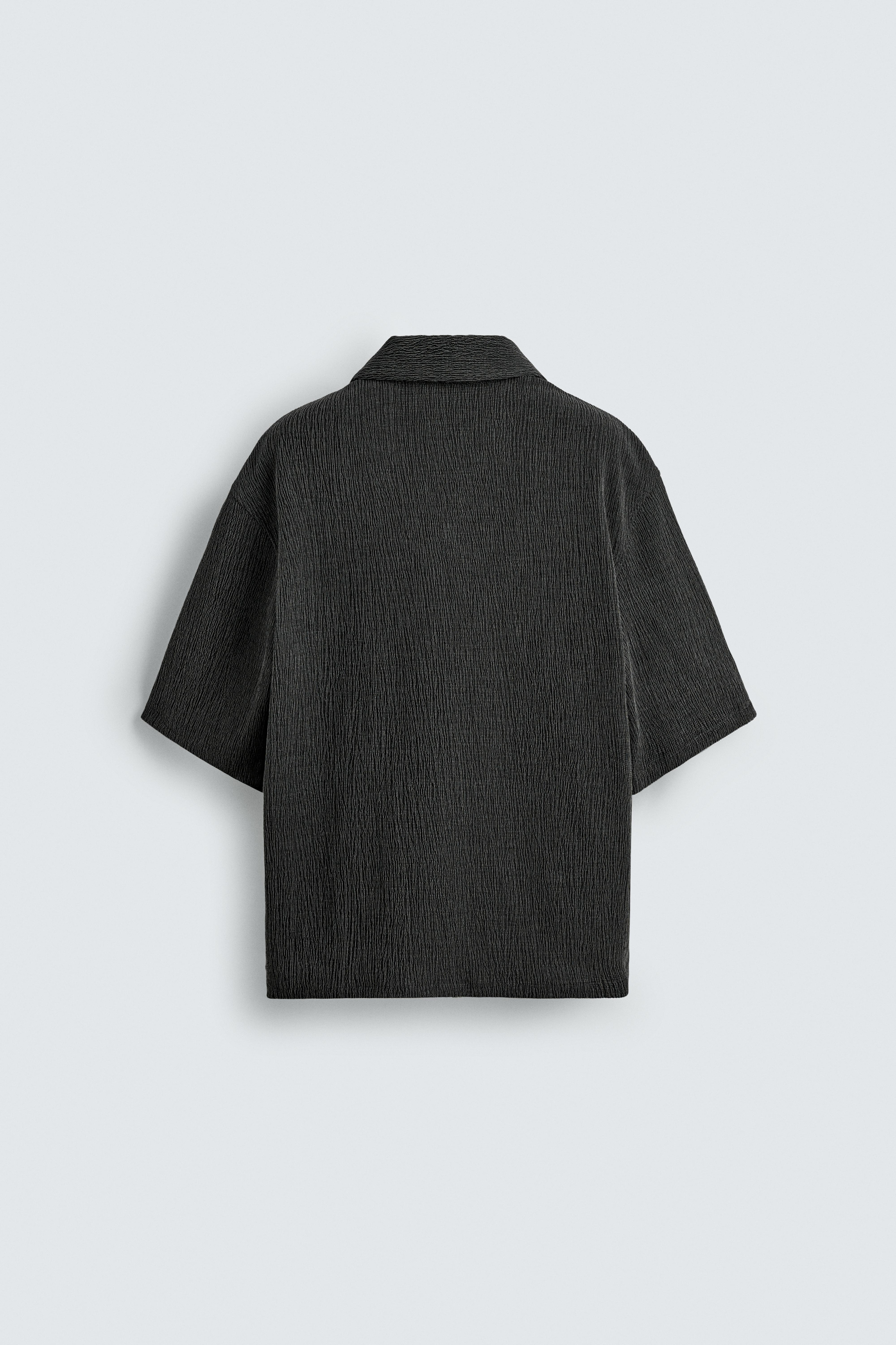 TEXTURED RELAXED FIT SHIRT