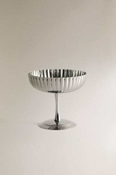 VERRE EN MÉTAL ONDULÉ - Acier de Zara