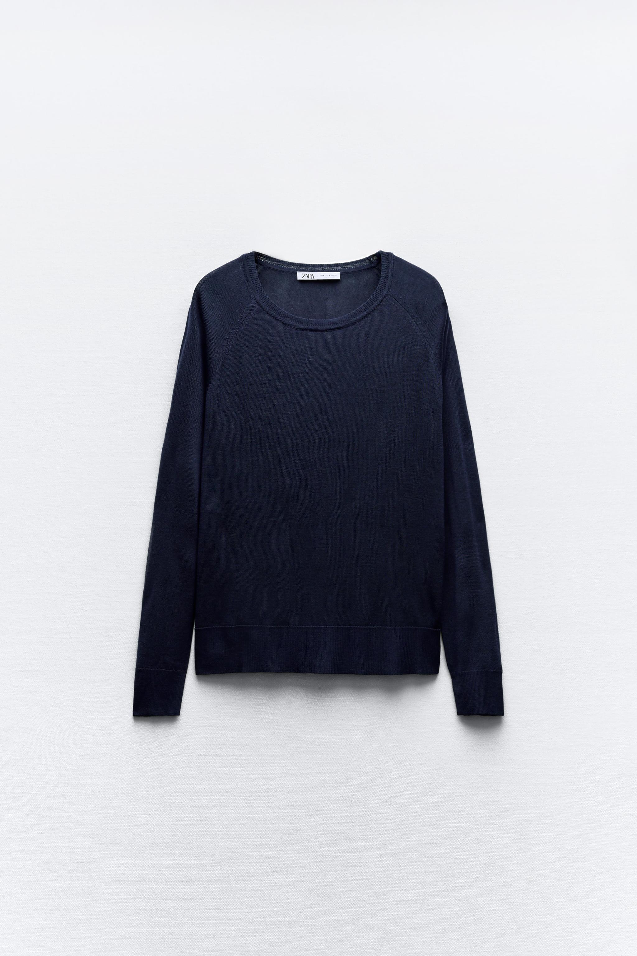 zara basic knit