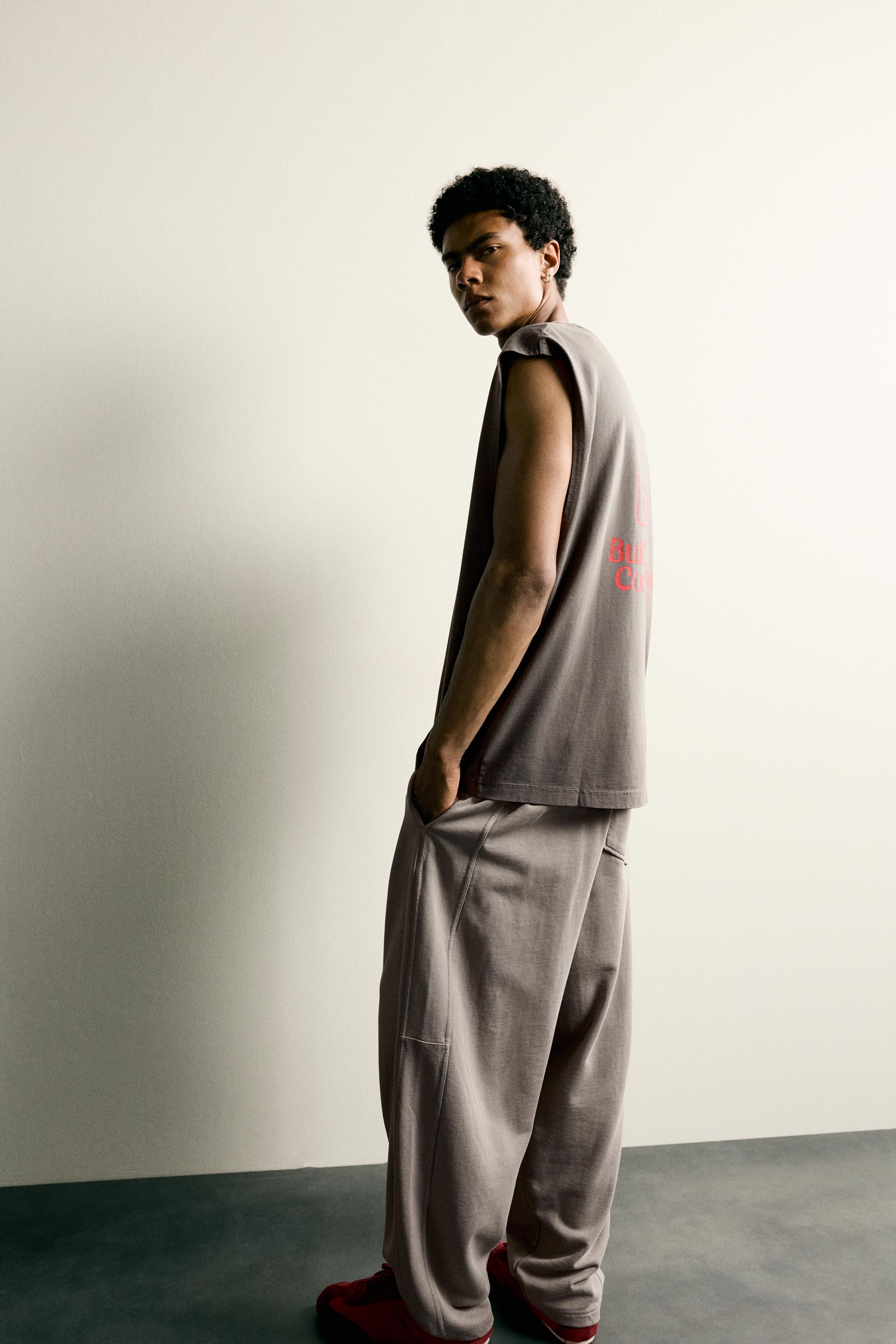 PRINTED PATCH TANK TOP