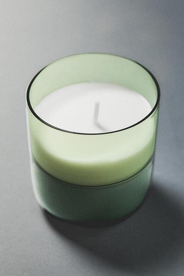 (220 G) LIME & PEPPERMINT SCENTED CANDLE - Fluorescent lime by Zara - Image 5